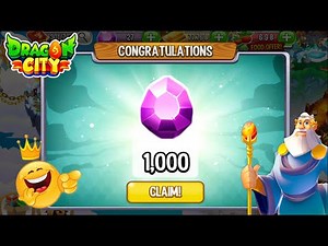How to get 1000 Gems Reward in Dragon City for FREE 2025 😍