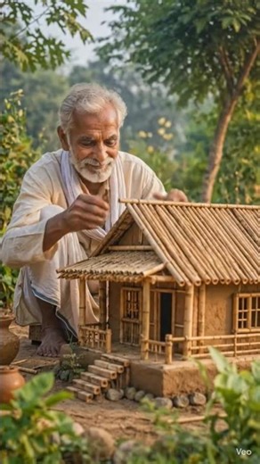 Amazing Mini Bamboo House Construction 🌿🏡 | Handmade Tiny House Build | DIY Mini House