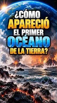 ¿CÓMO APARECIÓ EL PRIMER OCÉANO DE LA TIERRA? #Ciencia #Tierra #Universo