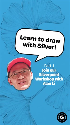 Join Alan Li on Saturday March 21 for our Intro to Silverpoint Workshop! In this session, you'll learn to draw with a stylus equipped with a 2mm silver nib on panel. The silver will patina over time into a warm brown. This classic medium was used by the old masters, and now you! Seats are limited, sign up at the link in bio! #silverpoint #drawing #artworkshop #oldmasters