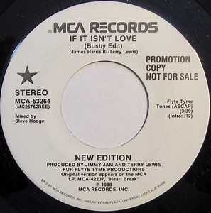 New Edition - If It Isn't Love