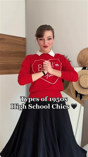 Exploring Different Types of 1950s High School Chics