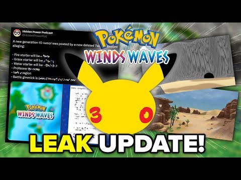 NEW POKEMON REVEALS! Superbowl, Gen10 Starter Rumors, Leaks and More!