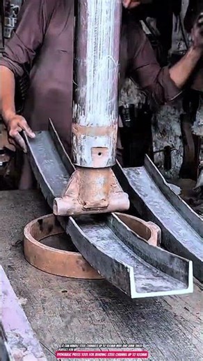 Hydraulic Press Tool for Bending Steel Channel up to 100mm