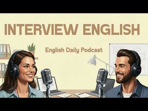 Stop Being Nervous! Job Interview English You Must Know 💼🔥| English Daily Podcast