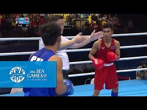 Boxing (Day 2) Men's Flyweight (49kg-52kg) Quarterfinals Bout 32 | 28th SEA Games Singapore 2015