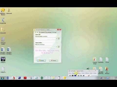 How to extract file with universal extractor