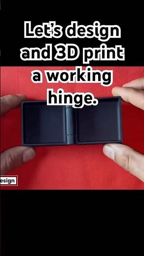How to Design a Hinge in SolidWorks and 3D Print It