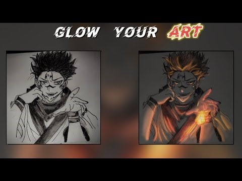 How to make your art glow ✨✨ [ibisPaint X]
