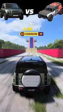 Landrover Defender vs Ford Bronco #forzahorizon5 #gamer #shortsfeed #landroverdefender #ford