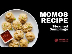 Veg Momos Recipe (Easy method to fold momos) | Steamed Momos | Veg Dim Sum | Steamed Veg Dumplings
