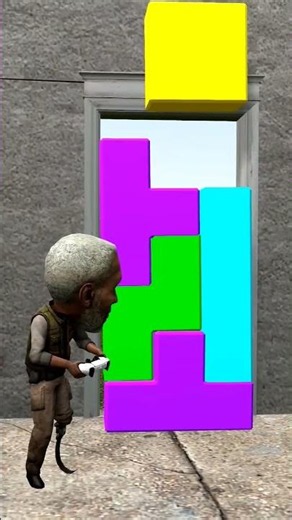 Verity vs Door Puzzle CHALLENGE #gmod #sfm