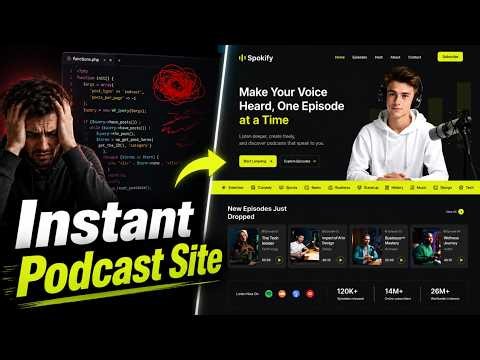How to Create a Podcast Website in WordPress using Elementskit