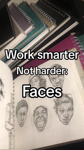 Work Smarter Not Harder: Face Art Doodle Tips Tutorial