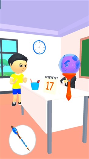 Devil Teacher vs Alien! 🏫👹 ( gameplay ) #shortsfeed #sarchfeed #viral #ytshorts