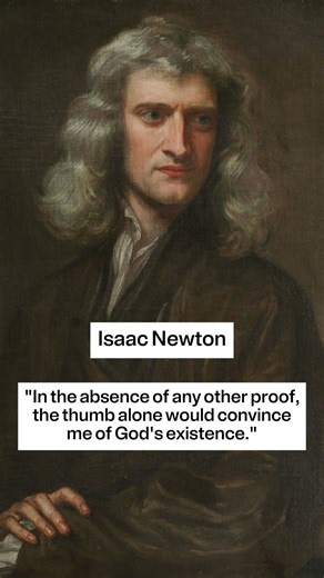 “I don’t believe in God, I trust science.”