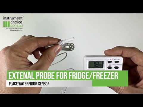 How to use the KS T 10S Fridge Freezer Thermometer