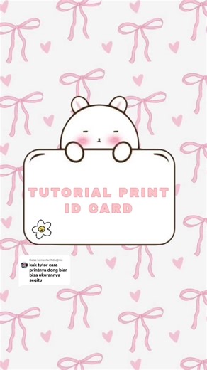 Cara Membuat dan Print ID Card Menggunakan Microsoft Word