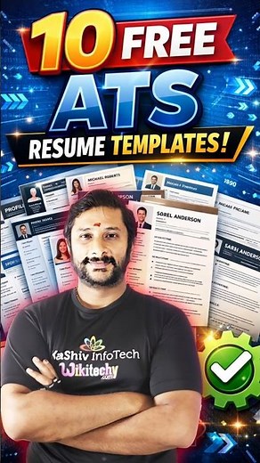 10 ATS-Friendly Resume Templates That Get You Shortlisted (2026) | Kaashiv Infotech Resume