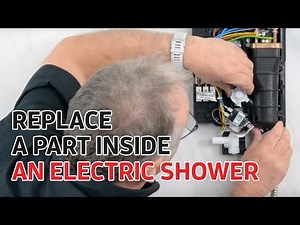 Electric showers: Replacing a part inside a Triton electric shower