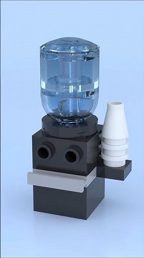 LEGO Mini Water Dispenser 💧🧊 Tiny Hydration, Big Creativity! 🚰✨ #lego