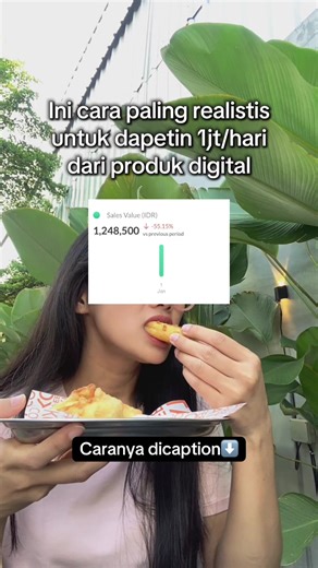 Cara Realistis Mendapatkan 1 Juta Sehari dari Produk Digital
