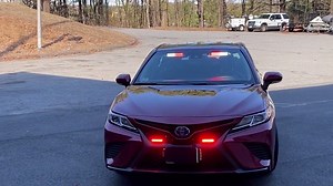4.6K views · 63 reactions | Check out this awesome display from James T! He put Fusion 2X Dash Lights in the front visor and the rear window; a great idea if you have a smaller car that can't fit a full size bar. You can find all of our dash lights here: https://www.ultrabrightlightz.com/dash-visor-deck-led-police-lights | Ultra Bright Lightz | Facebook