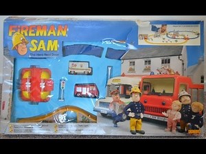 Fireman Sam episode Hornby Train Set Rare Vintage Play Toy Review (HD)