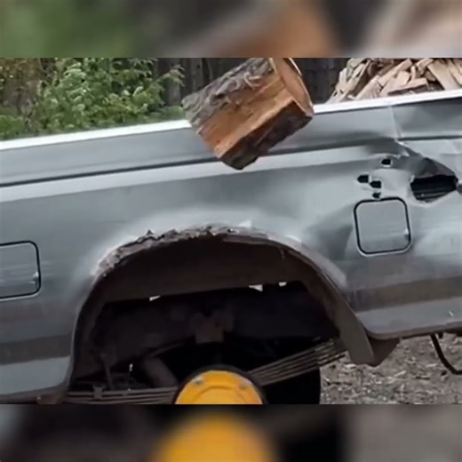 Truck Log Splitter: The Ultimate Redneck Engineering!