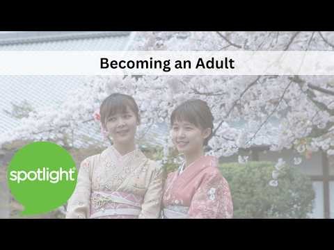 Becoming an Adult | practice English with Spotlight