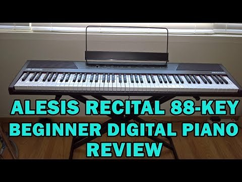 ALESIS RECITAL 88-KEY BEGINNER DIGITAL PIANO REVIEW