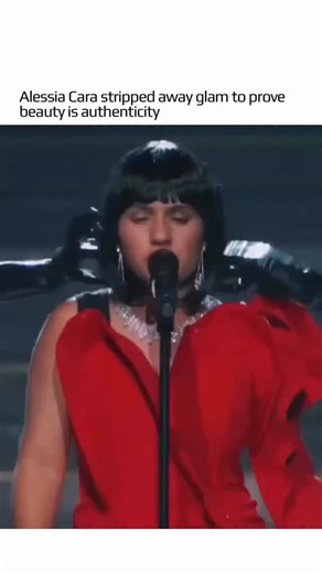 @seenoncee on Instagram: "At the 2017 MTV Video Music Awards, Alessia Cara delivered a live performance of Scars To Your Beautiful that stood out for its emotional clarity rather than spectacle. Midway through the song, Cara removed her glamorous outfit and makeup on stage, choosing to appear in a stripped-down, unembellished form. The moment visually reinforced the song’s central message about self-acceptance and rejecting unrealistic beauty standards. By keeping the gesture quiet and unforced,
