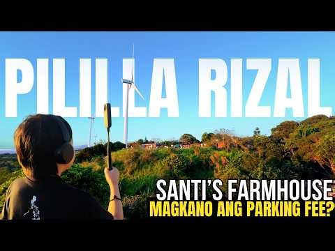 Pililla Windmill Rizal | Santi's Farmhouse Viewing Deck, Entrance & Parking Fee