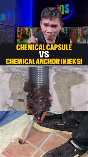 QS Services on Instagram: "Sama-sama resin anchor, tapi fungsinya beda kelas. 🔹 Kapsul Resin Angkur Praktis & cepat, cocok untuk railing, base plate kecil, dan retrofit ringan. 🔹 Chemical Anchor Injeksi Lebih fleksibel & kuat, dipakai untuk beban berat dan perkuatan struktur. ❗ Jangan disamakan. Salah pilih jenis angkur → risiko copot bukan retak. 👉 Pahami fungsinya sebelum pasang, biar aman, awet, dan sesuai standar. Mau Rangkuman SNI Struktur versi ringkas, bahasa lapangan, mudah dipahami? 