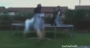 Trampoline Fail Compilation 2012