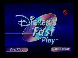 Disney’s Fast Play DVD Main Menu Chicken Little Disney DVD 2006 DVD📀📺TV SANYO DVD Video 1