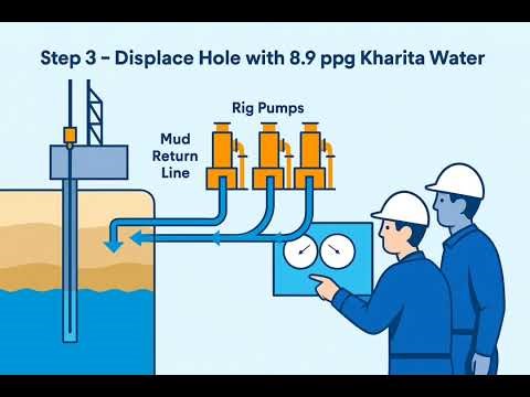 Step 3 Displacing the Well with 8.9 ppg Water Straddle/Repair
