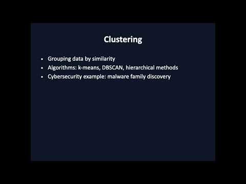 Intro to Machine Learning and Unsupervised Learning