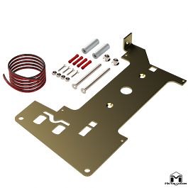 JK Wrangler ('12 - '18) sPod Mount & Vacuum Pump Relocation Kit