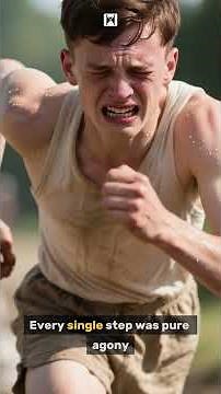 He won a MARATHON with a Broken LEG 🏃‍♂️🥇🦵 #history #respect #facts
