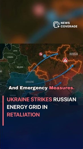 Ukraine Strikes Russian Energy Grid in Retaliation #worldnews #news