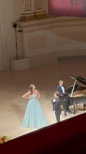With Anthony Roth Costanzo at Carnegie Hall last night for the Richard Tucker Music Foundation Gala ✨ It was an awesome night! Our dear and fabulous friend, Bryan Wagorn, also joining in at the 🎹 | Nadine Sierra