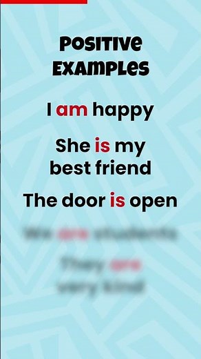 Be Verbs in English | AM vs IS vs ARE in 30 Seconds