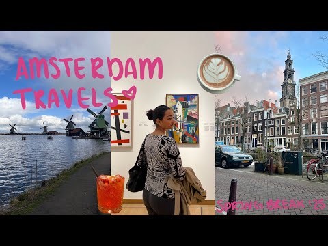 Spring Break in Amsterdam: Lots of Yummy Food & Stunning Sights!