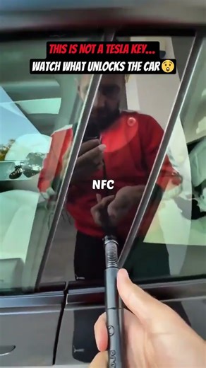 This Is NOT a Tesla Key… Watch What Unlocks the Car 😲
