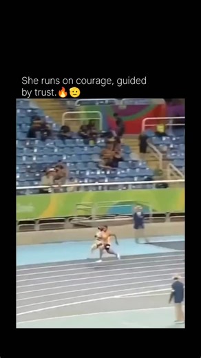 sports on Instagram: "She runs on courage, guided by trust. . This video takes us back to the Rio 2016 Paralympics, where visually impaired sprinter Libby Clegg competed alongside her guide runner, Chris Clarke. In events like these, trust is everything — they run side by side, completely in sync, relying on one another every step of the way. The race is intense and emotional, ending with a heartfelt embrace after they cross the finish line. It’s more than just a competition; it’s a powerful rem
