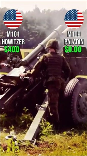 M101 Howitzer vs M109 Paladin: Cost Per Shot Comparison