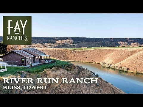 Idaho Home For Sale on Snake River | River Run Ranch | Bliss, Idaho