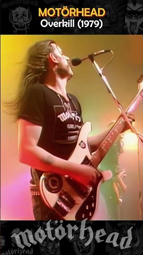 Motorhead - Overkill (1979) #motorhead #lemmy #heavymetal #rocknroll