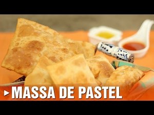 Como Fazer Massa de Pastel